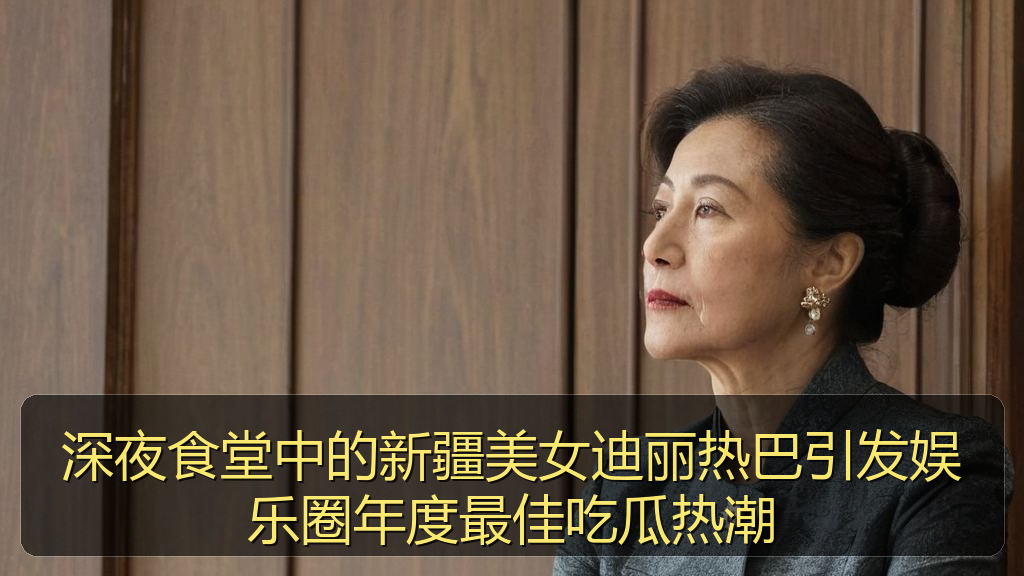 深夜食堂中的新疆美女迪丽热巴引发娱乐圈年度最佳吃瓜热潮
